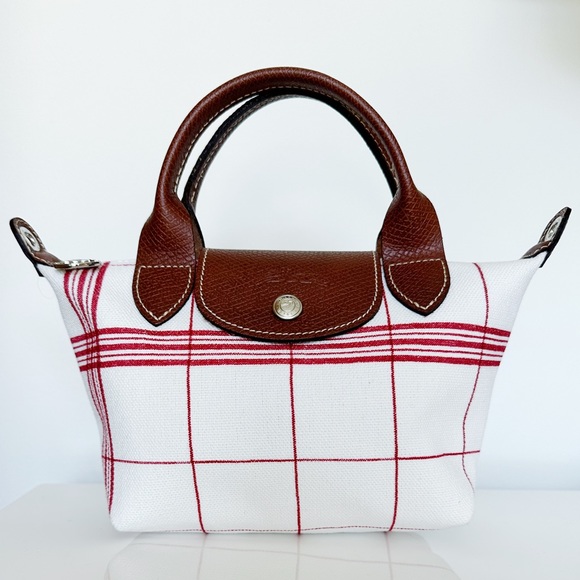 Longchamp Bags Longchamp Torchon Pliage Top Handle Bag Xs Poshmark